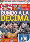 Portada diario AS del 16 de Septiembre de 2009