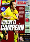 Portada Mundo Deportivo del 29 de Septiembre de 2009