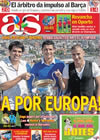 Portada diario AS del 30 de Septiembre de 2009