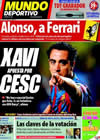 Portada Mundo Deportivo del 1 de Octubre de 2009