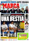 Portada diario Marca del 2 de Octubre de 2009