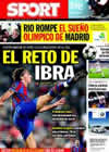 Portada diario Sport del 3 de Octubre de 2009