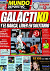 Portada Mundo Deportivo del 5 de Octubre de 2009