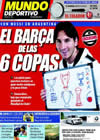 Portada Mundo Deportivo del 6 de Octubre de 2009