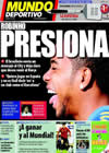 Portada Mundo Deportivo del 9 de Octubre de 2009