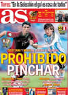 Portada diario AS del 10 de Octubre de 2009