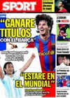 Portada diario Sport del 12 de Octubre de 2009