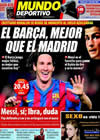 Portada Mundo Deportivo del 20 de Octubre de 2009