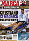 Portada diario Marca del 23 de Octubre de 2009