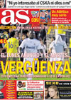 Portada diario AS del 28 de Octubre de 2009