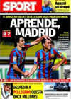 Portada diario Sport del 29 de Octubre de 2009