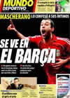 Portada Mundo Deportivo del 30 de Octubre de 2009