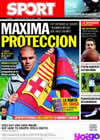 Portada diario Sport del 7 de Noviembre de 2009