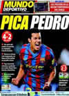 Portada Mundo Deportivo del 8 de Noviembre de 2009