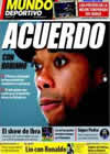 Portada Mundo Deportivo del 9 de Noviembre de 2009