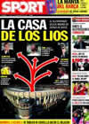 Portada diario Sport del 12 de Noviembre de 2009