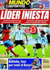 Portada Mundo Deportivo del 15 de Noviembre de 2009