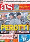 Portada diario AS del 20 de Noviembre de 2009