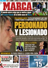 Portada diario Marca del 20 de Noviembre de 2009