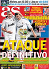 Portada diario AS del 21 de Noviembre de 2009