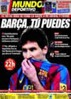 Portada Mundo Deportivo del 21 de Noviembre de 2009