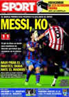 Portada diario Sport del 22 de Noviembre de 2009