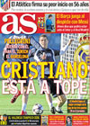 Portada diario AS del 23 de Noviembre de 2009