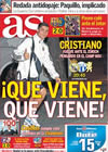 Portada diario AS del 25 de Noviembre de 2009