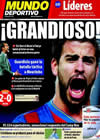 Portada Mundo Deportivo del 25 de Noviembre de 2009