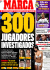 Portada diario Marca del 3 de Diciembre de 2009