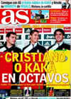 Portada diario AS del 5 de Diciembre de 2009