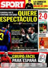 Portada diario Sport del 5 de Diciembre de 2009