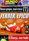 Portada Mundo Deportivo del 5 de Diciembre de 2009