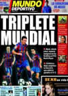 Portada Mundo Deportivo del 8 de Diciembre de 2009