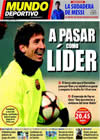 Portada Mundo Deportivo del 9 de Diciembre de 2009