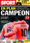 Portada diario Sport del 10 de Diciembre de 2009