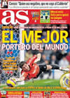 Portada diario AS del 16 de Diciembre de 2009