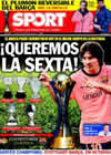 Portada diario Sport del 19 de Diciembre de 2009