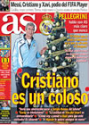 Portada diario AS del 21 de Diciembre de 2009