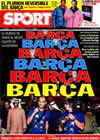 Portada diario Sport del 21 de Diciembre de 2009