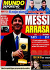 Portada Mundo Deportivo del 22 de Diciembre de 2009