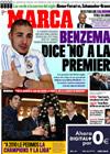 Portada diario Marca del 24 de Diciembre de 2009