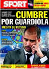 Portada diario Sport del 26 de Diciembre de 2009