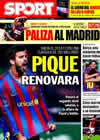 Portada diario Sport del 28 de Diciembre de 2009