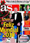 Portada diario AS del 31 de Diciembre de 2009