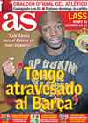 Portada diario AS del 2 de Enero de 2010