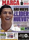 Portada diario Marca del 3 de Enero de 2010