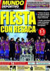 Portada Mundo Deportivo del 3 de Enero de 2010