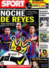 Portada diario Sport del 5 de Enero de 2010