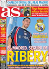 Portada diario AS del 8 de Enero de 2010